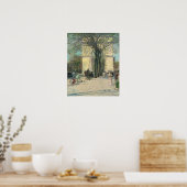 Hassam - Washington Arch Spring Poster (Küche)