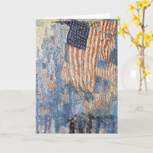 Hassams Allee im Regen Karte (Gelbe Blume)