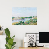 Hassam's Der kleine Teich, Appledore Poster (Heimbüro)