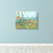 Hassam's "Poppies, Isle of Shoals" - Wrapped Leinwanddruck (Insitu (Holzboden))