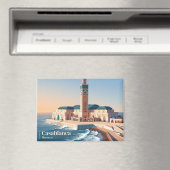 Hassan-II-Moschee Marokko Magnet (In Situ (Geschirrspüler))