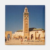 Hassan II. Mosque - Casablanca Magnet (Vorne)