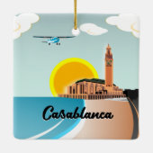 Hassan II Mosque Casablanca Marokko Keramikornament (Rückseite)