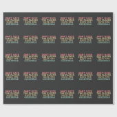 Hasse den Spieler nicht, wenn er den Sonnenschein  Geschenkpapier (Flach)