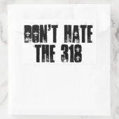 Hasse den Sticker 318 nicht (Tasche)