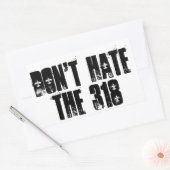 Hasse den Sticker 318 nicht (Umschlag)