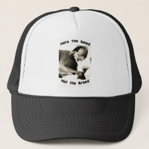 hasse die Tat, nicht die Rasse Pitbull Truckerkappe