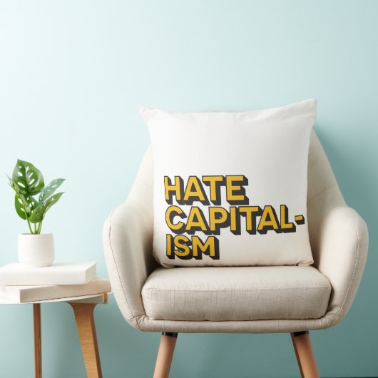 Hasse Kapitalismus Kissen (Stuhl )