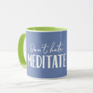 Hasse Meditat Typografie nicht Tasse