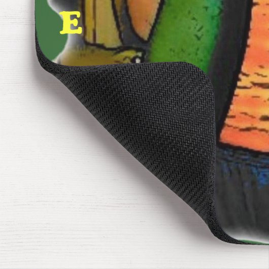 Hasse meine Zucchinis "Double Z" nicht! Mousepad (Ecke)