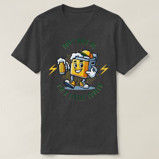 Hasse mich nicht ein bisschen cooler T-Shirt (Design vorne)
