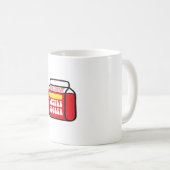 Hasse mich nicht nur, weil ich ein bisschen Cooler Kaffeetasse (VorderseiteRechts)