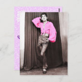 Hasse mich nicht nur, weil ich fabelhaft bin. postkarte (Vorne/Hinten)