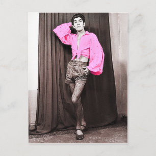 Hasse mich nicht nur, weil ich fabelhaft bin. postkarte