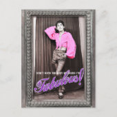 Hasse mich nicht nur, weil ich fabelhaft bin. postkarte (Vorderseite)