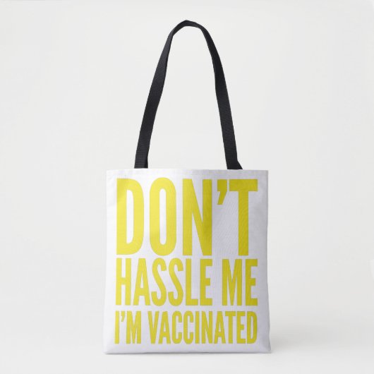 HASSE MIR NICHT, DASS ICH GESCHLAGEN BIN TASCHE (Vorderseite)