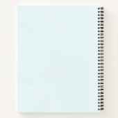 "Hasse nicht, meditiere" | Friedlicher Frosch Notizblock (Rückseite)