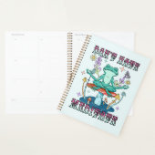 "Hasse nicht, meditiere" | Friedlicher Frosch Planer (Anzeige)