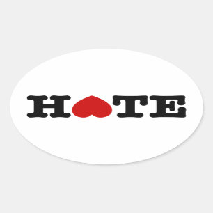 HASSEN OVALER AUFKLEBER