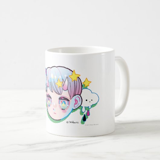 Hassen Sie (Kirai) 11 Unze-Klassiker-Tasse Kaffeetasse (VorderseiteRechts)