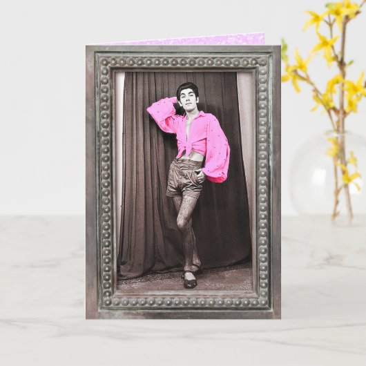 Hassen Sie mich nicht, gerade weil ich fabelhaft Karte (Gelbe Blume)