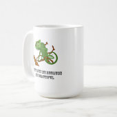 Hassen Sie mich nicht, weil ich schön bin Kaffeetasse (Vorderseite Links)