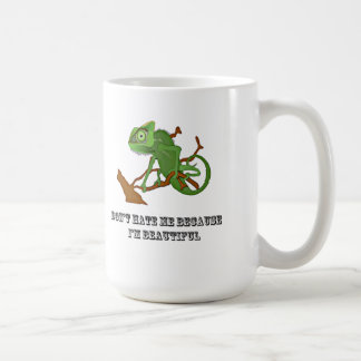 Hassen Sie mich nicht, weil ich schön bin Kaffeetasse