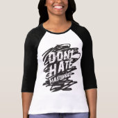 HASSEN Sie NICHT MASTURBATE Shirt (Vorderseite)