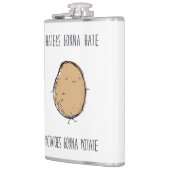 Hasser, die gehen, Flasche zu hassen Flachmann (Links)