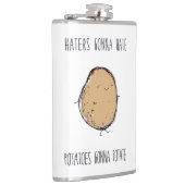 Hasser, die gehen, Flasche zu hassen Flachmann (Rechts)