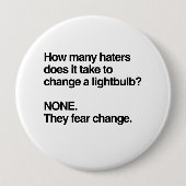 HASSER-FURCHT-ÄNDERUNG BUTTON (Vorderseite)