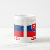 Hasser sind hatin Slowakei Kaffeetasse (Mittel)