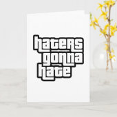 Hasser werden hassen karte (Gelbe Blume)