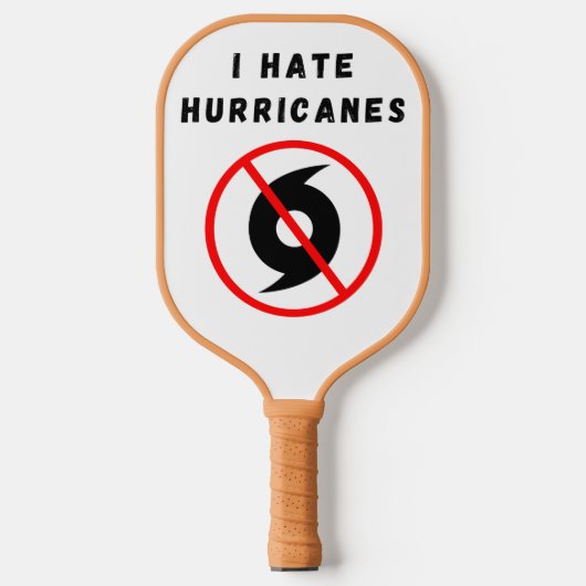 Hasshurrikane Pickleball Schläger (Vorderseite)