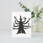 Hassidic Bottle Dance Postkarte (Stehend Vorderseite)