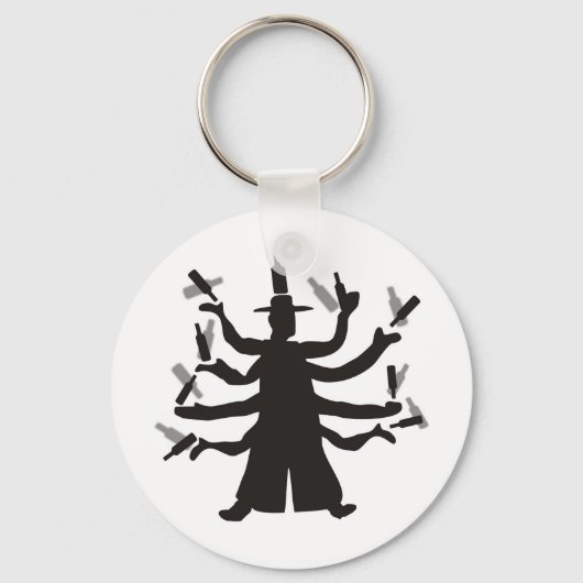 Hassidic Bottle Dance Schlüsselanhänger (Vorderseite)