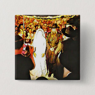 Hassidic Hochzeit Button