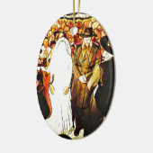 Hassidic Hochzeit Keramik Ornament (Links)