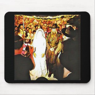 Hassidic Hochzeit Mousepad