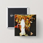 Hassidic Wedding Button (Vorne & Hinten)