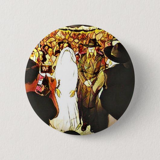 Hassidic Wedding Button (Vorderseite)
