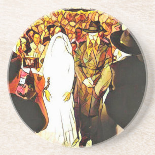 Hassidic Wedding Untersetzer