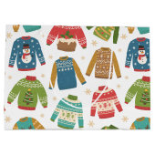 hässlich, aber Niedliche Weihnachts-Sweaters Urlau Große Geschenktüte (Rückseite)