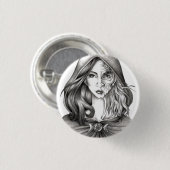 Hässlich bis auf die Knochen Knöpfe Button (Vorne & Hinten)