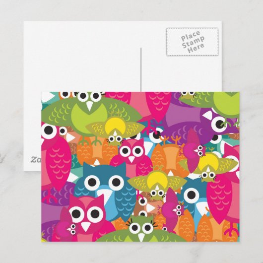 hässlich postkarte (Vorne/Hinten)