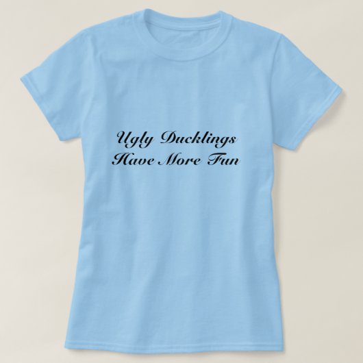 Hässliche Entlein-T-Shirt T-Shirt (Design vorne)