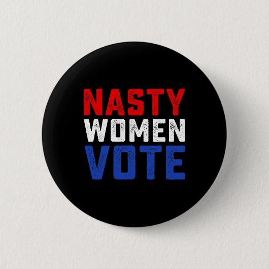 Hässliche Frauen wählen Button (Vorderseite)