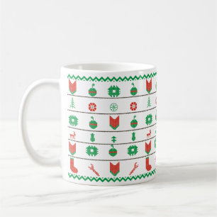 Hässliche frohe Weihnachten Kaffeetasse