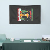 Hässliche Giraffe Weihnachtspullover Lustiger Weih Banner (Messeveranstaltung)