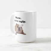 Hässliche Kaffee-Tasse Kaffeetasse (Vorderseite Links)